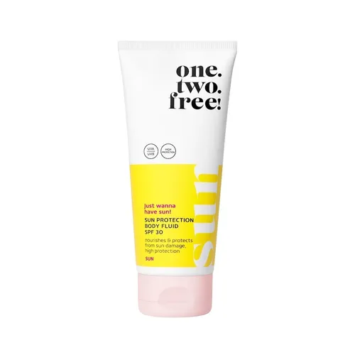 one.two.free! - Sun Protection Body Fluid SPF 30 Sonnenschutz 200 ml