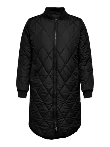 ONLY CARMAKOMA Damen Carcarrot New Ls Long Quilted Jacket