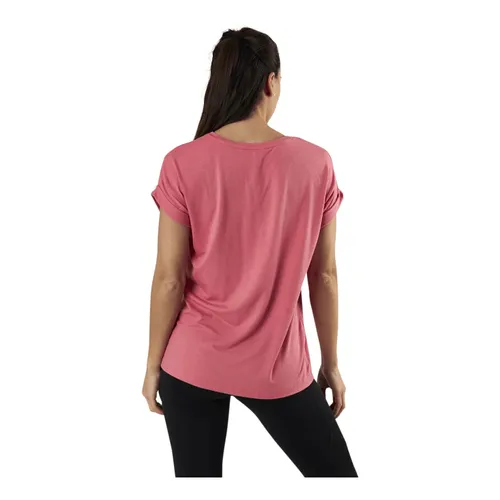 ONLY Damen Einfarbiges T-Shirt | Basic Rundhals Ausschnitt