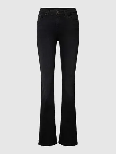 Only Flared Cut  Jeans mit 5-Pocket-Design Modell 'BLUSH' in Black