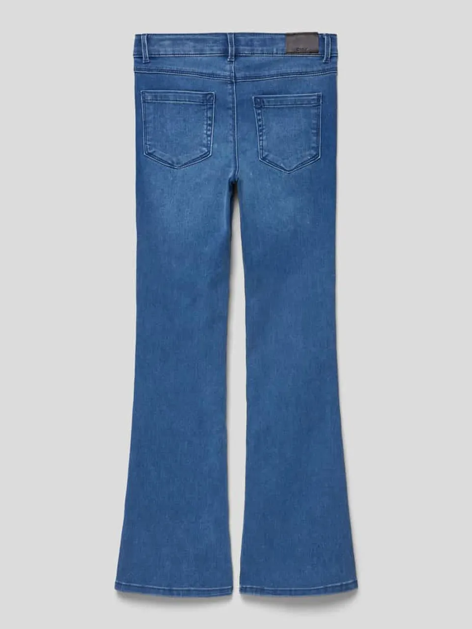 Only Flared Cut Jeans mit 5-Pocket-Design Modell 'KONROYAL' in Jeansblau