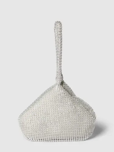 Only Handtasche mit Strasssteinbesatz Modell 'AUDREY' in Silber, Größe One Size