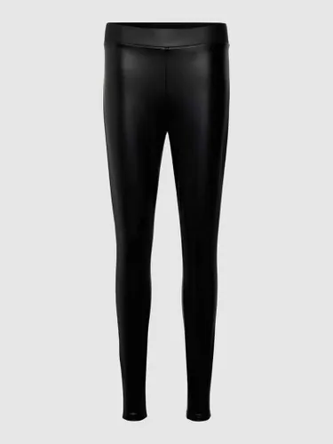 Only Leggings in Leder-Optik Modell 'ELA' in Black