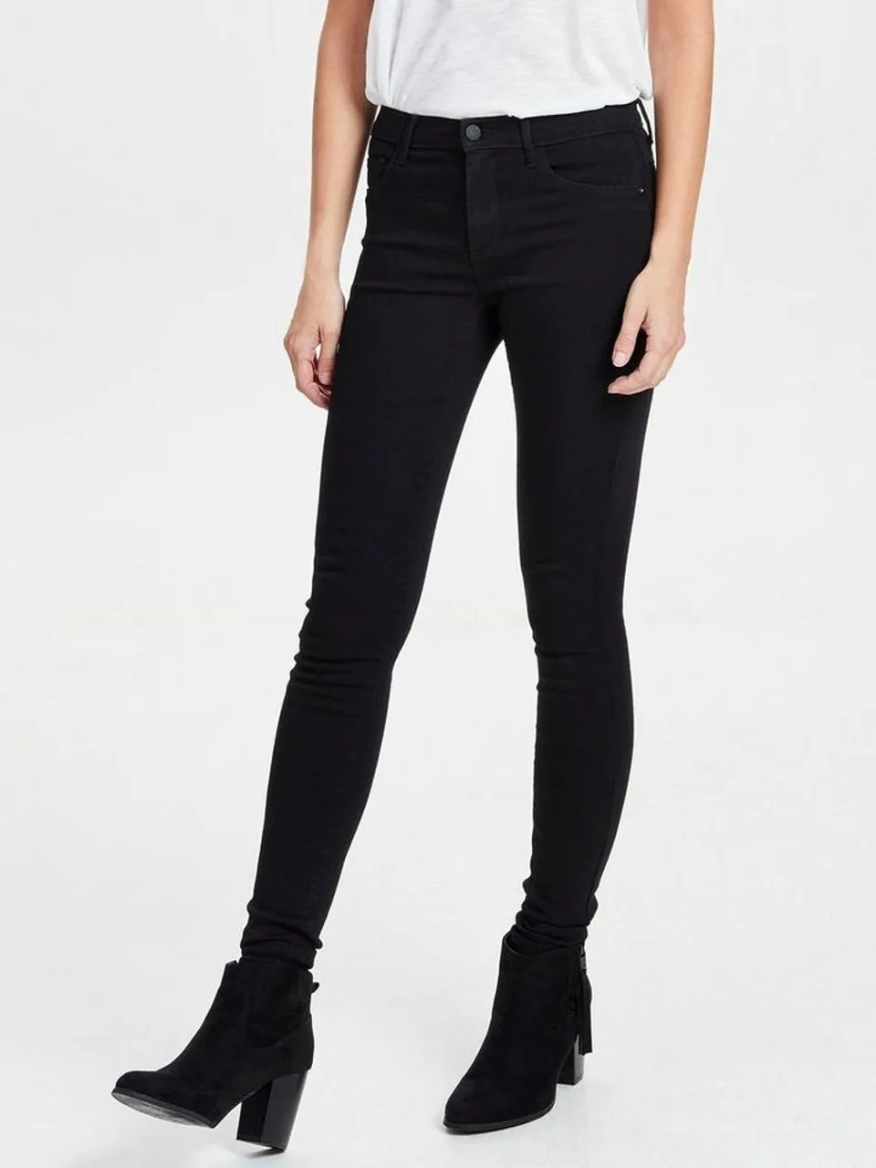 ONLY Skinny-fit-Jeans ONLRAIN LIFE REG SKINNY DNM im 5-Pocket-Design