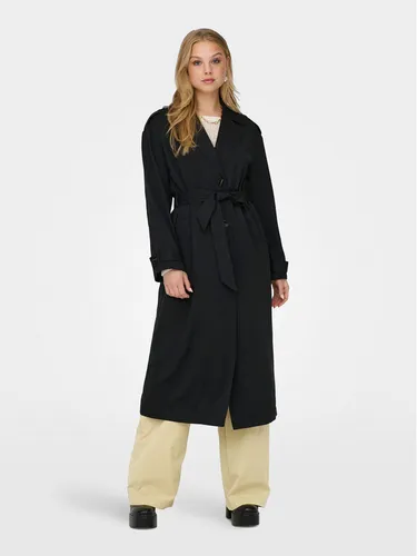 ONLY Tenchcoat 15217799 Schwarz Relaxed Fit