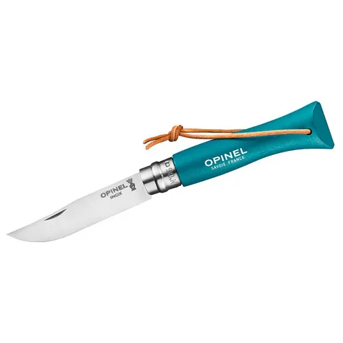 Opinel - Taschenmesser No 06 Colorama - Messer Gr Klinge 7,2 cm weiß
