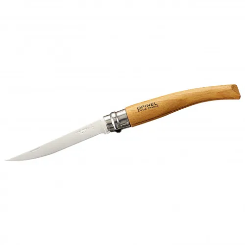 Opinel - Taschenmesser No 10 Slim-Line - Messer Gr Klinge 10 cm weiß