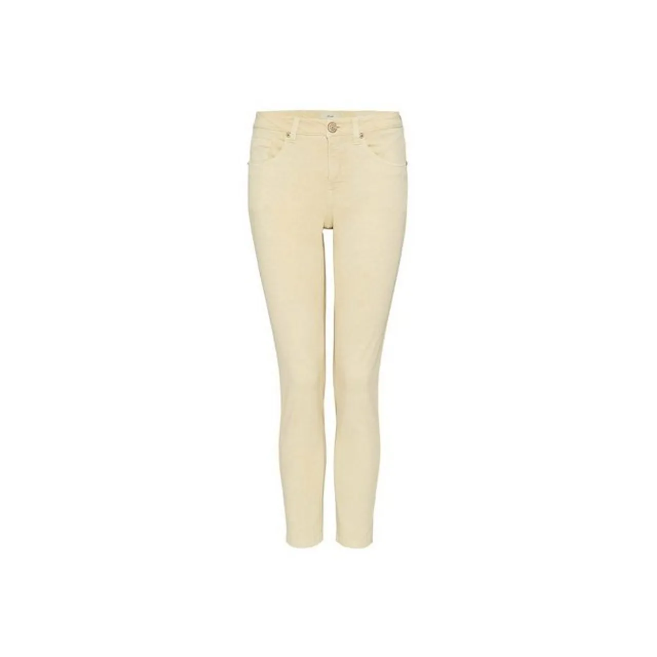 OPUS 5-Pocket-Jeans gelb (1-tlg)
