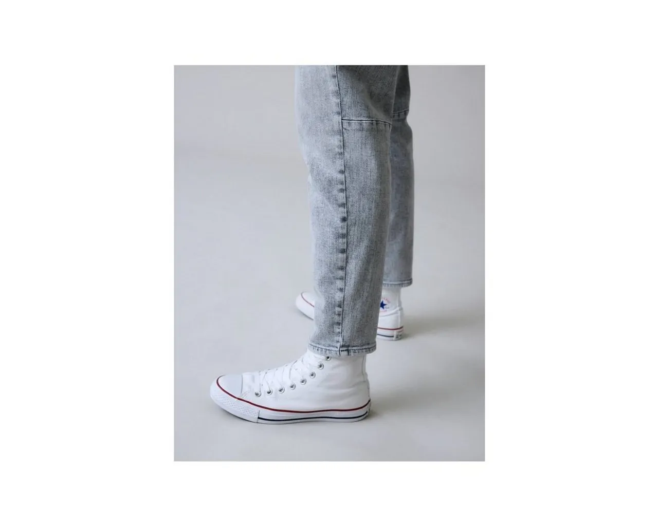 OPUS 5-Pocket-Jeans grau (1-tlg)