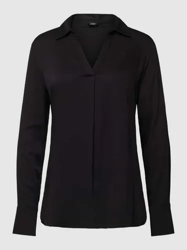 OPUS Bluse im unifarbenen Design Modell 'Fangi' in Black