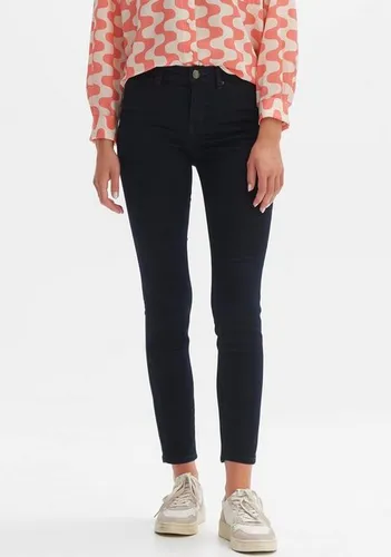 OPUS Slim-fit-Jeans mit kleinen Schlitzen in den Seiten am Bein-Ende