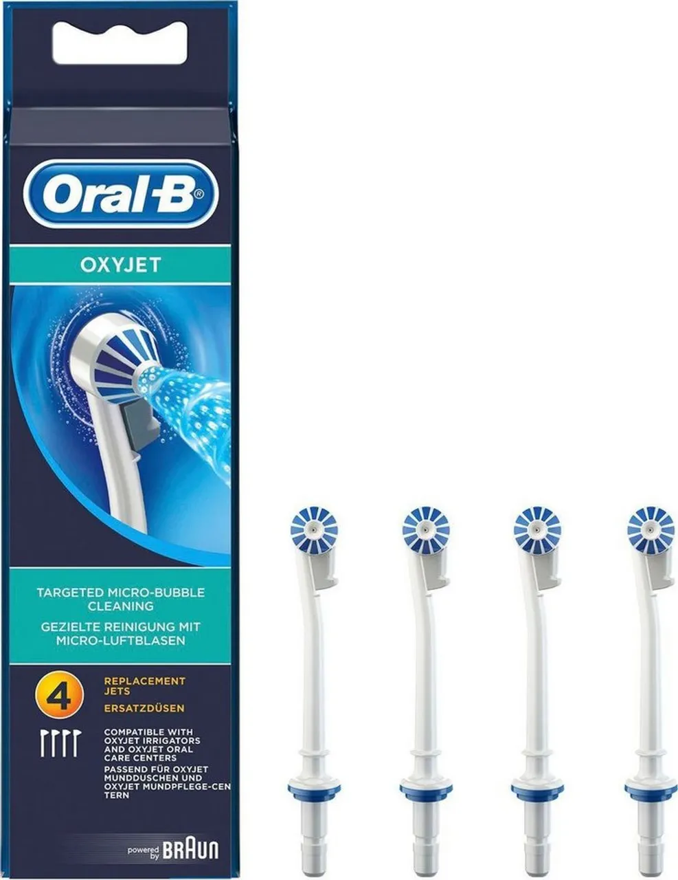Oral-B Aufsteckbürsten Ersatzdüsen OxyJet