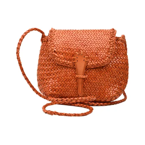 Orangene Handtasche, Modell 8934 09 Dragon Diffusion