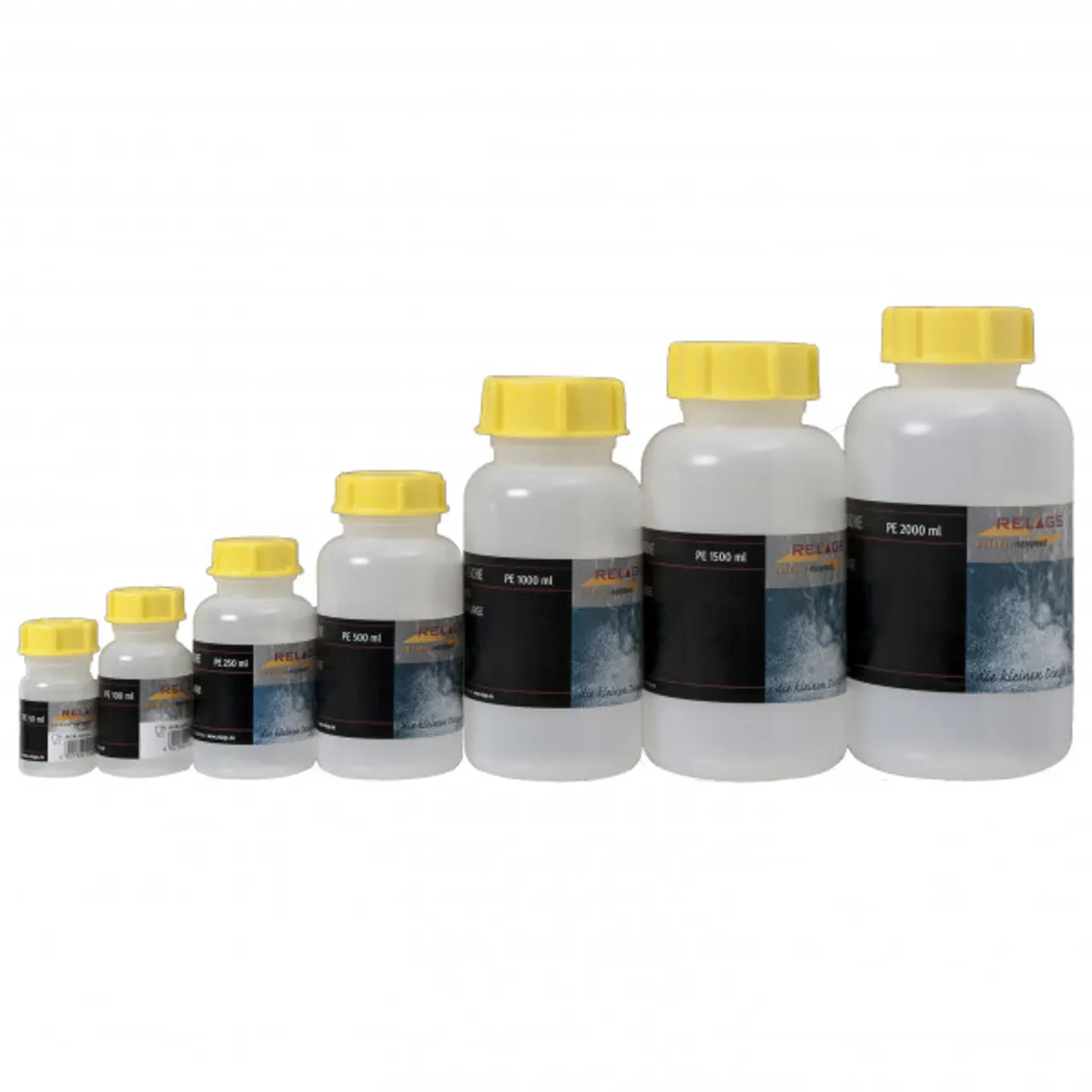 Origin Outdoors - Weithalsflasche Rund - Aufbewahrungsdose Gr 100 ml;1000 ml;1500 ml;2000 ml;50 ml gelb