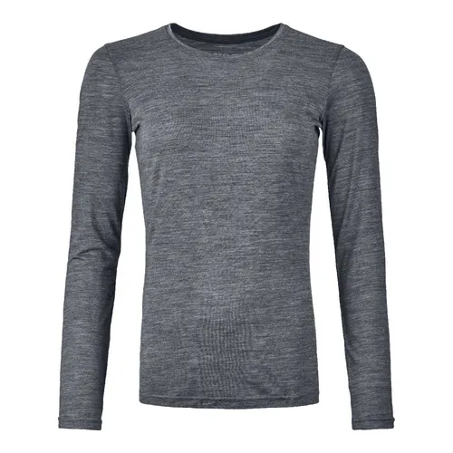 Ortovox 150 Cool Clean LS - T-Shirt - Damen Black Steel Blend L