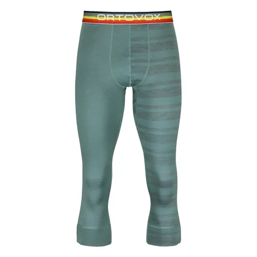 Ortovox 185 Rock'N'Wool Short Pants - Leggings - Herren Arctic Grey XL