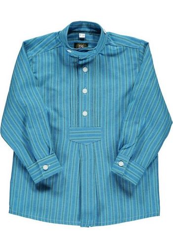 OS-Trachten Trachtenhemd »Stere« Jungen Langarmhemd mit Riegel unter der Knopfleiste, Schlupfform