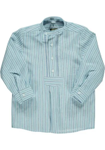 OS-Trachten Trachtenhemd Stere Jungen Langarmhemd mit Riegel unter der Knopfleiste, Schlupfform