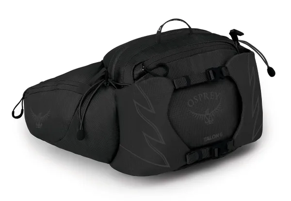 Osprey Talon 6 Wanderrucksack für Männer Stealth Black -