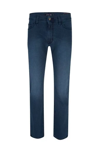 Otto Kern 5-Pocket-Jeans OTTO KERN JOHN blue used patterned 67042 6700.6822