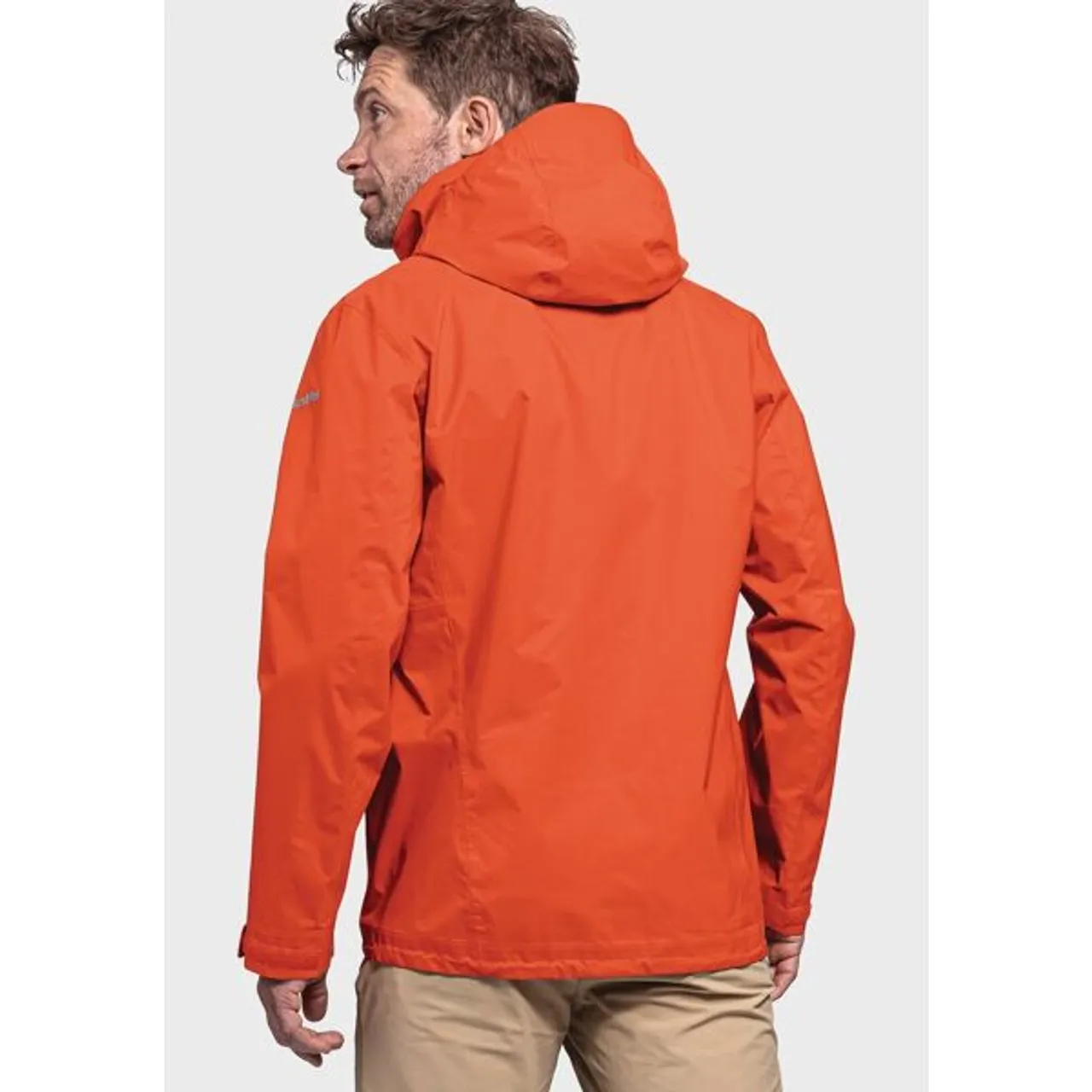 Outdoorjacke SCHÖFFEL "2.5L Jacket Aiplspitz M" Gr. 48, orange (5480, orange) Herren Jacken Outdoorjacken