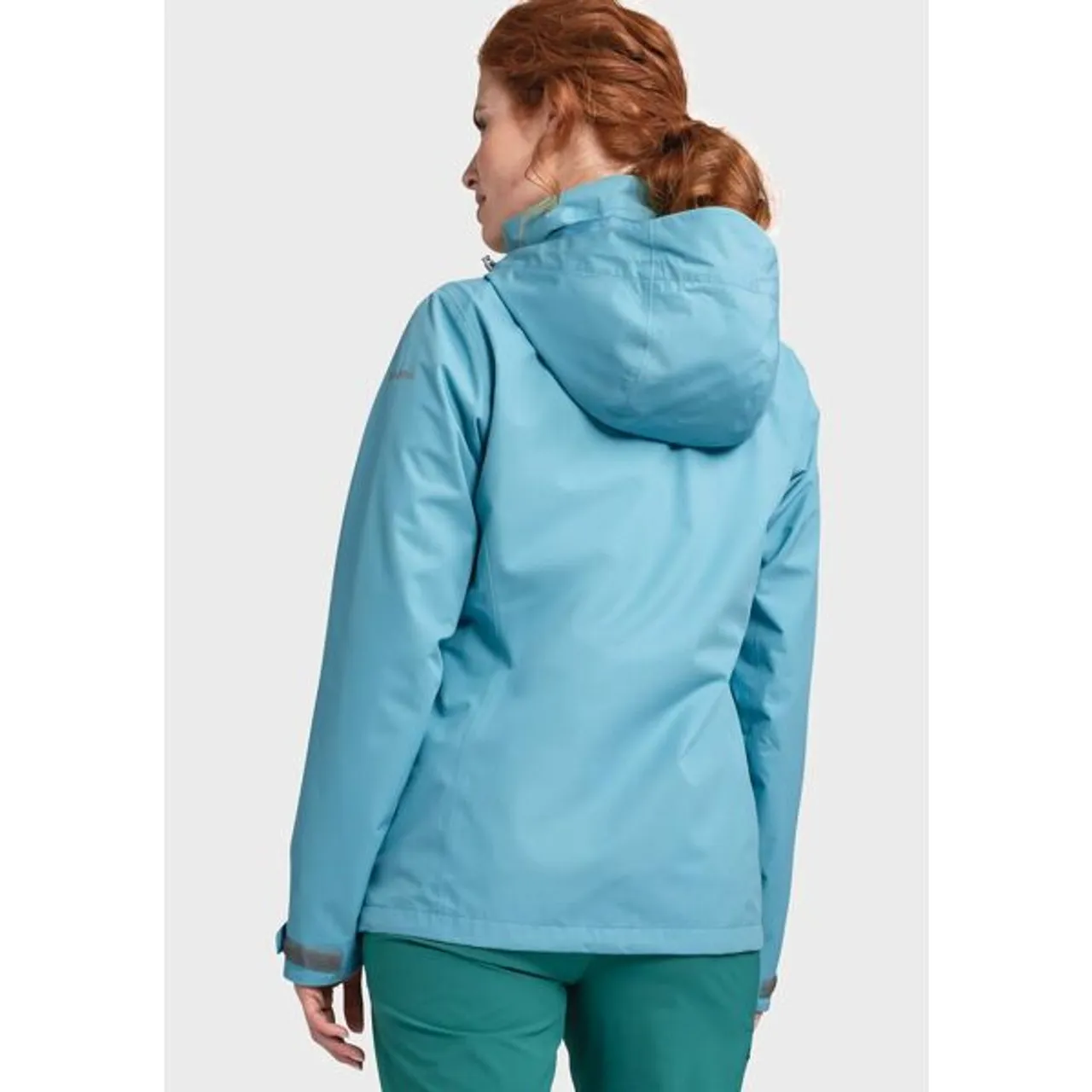 Outdoorjacke SCHÖFFEL "Jacket Gmund L" Gr. 42, blau (8225, blau) Damen Jacken Sportjacken