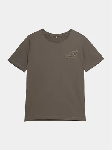 Outhorn T-Shirt OTHAW23TTSHF0920 Grau Regular Fit