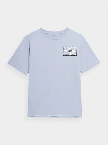 Outhorn T-Shirt OTHAW23TTSHM0936 Blau Regular Fit