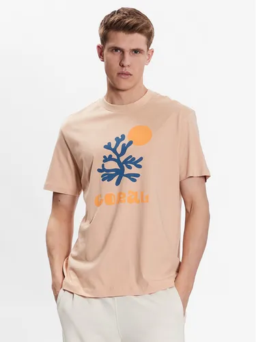 Outhorn T-Shirt TTSHM461 Beige Regular Fit