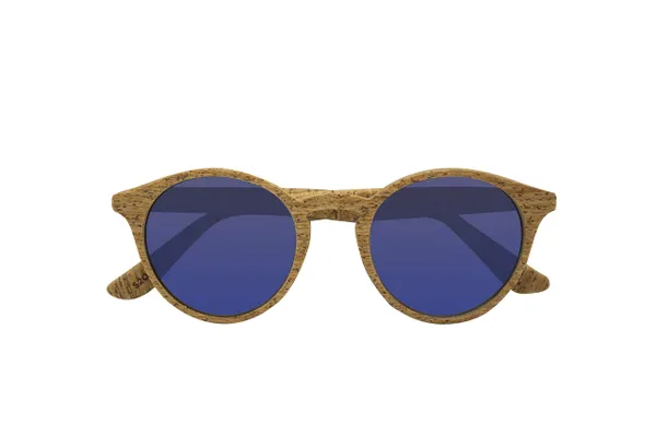 Ovale Sonnenbrillen 1 LAGUNA = Korken + HDPE Verpackungen =