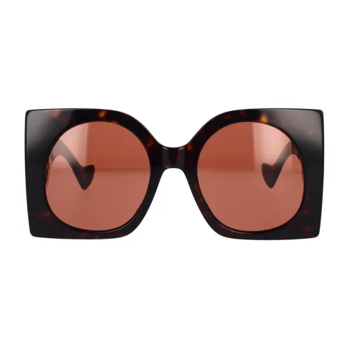 Oversized quadratische Sonnenbrille mit GG Blondie-Logo Gucci