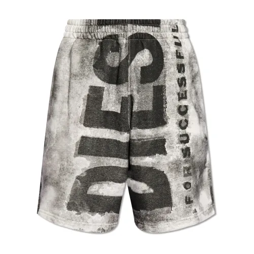P-Bisc Shorts mit Logo Diesel