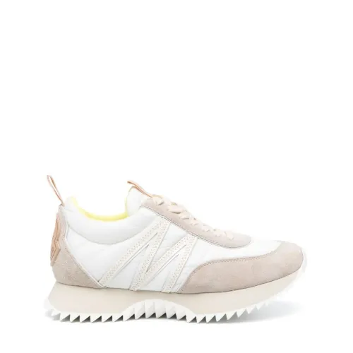 Pacey Weiße Nylon Sneakers Moncler