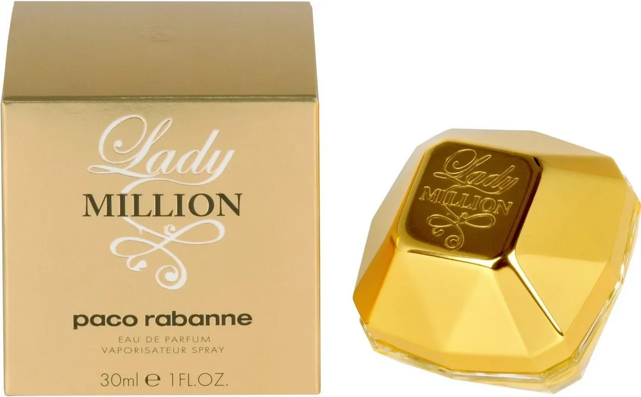 paco rabanne Eau de Parfum Lady Million, Parfum, EdP, Frauenduft