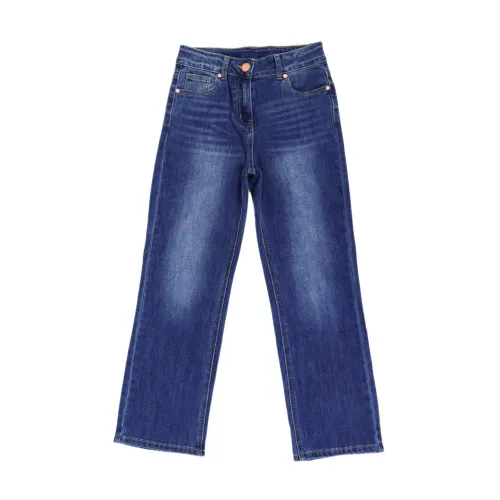Palazzo Denim Jeans 5-Pocket-Stil Manila Grace