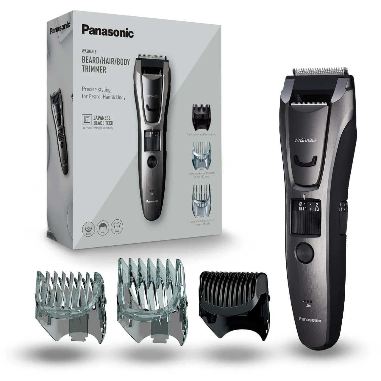 Panasonic ER-GB80 Bart-/ Haarschneider mit 39 Schnittstufen