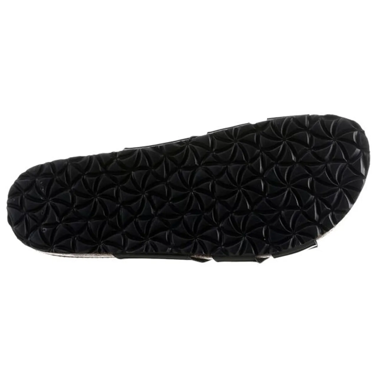 Pantolette TAMARIS Gr. 38, schwarz (schwarz, lack) Damen Schuhe Strandaccessoires Sommerschuh, Schlappen mit eleganter Bandage