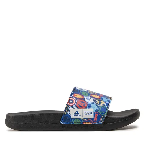 Pantoletten adidas adilette Comfort x Marvel Slides Kids ID5238 Ftwwht/Royblu/Cblack