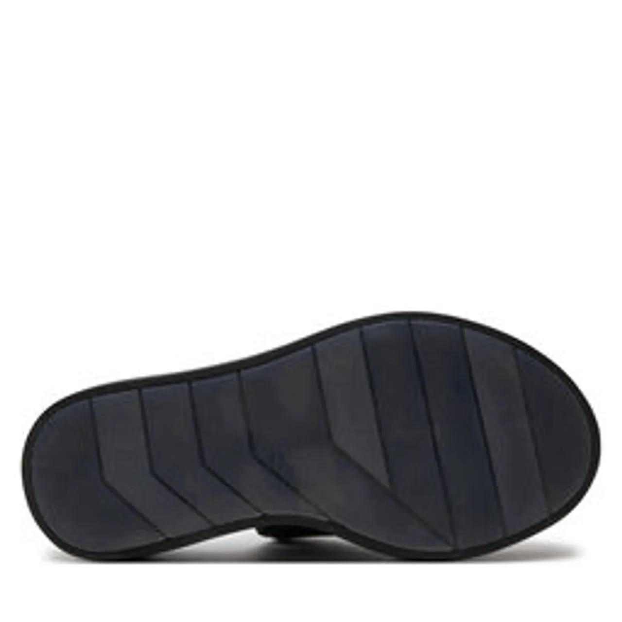 Pantoletten Calvin Klein Flatform Slide Lth HW0HW01943 Black BEH