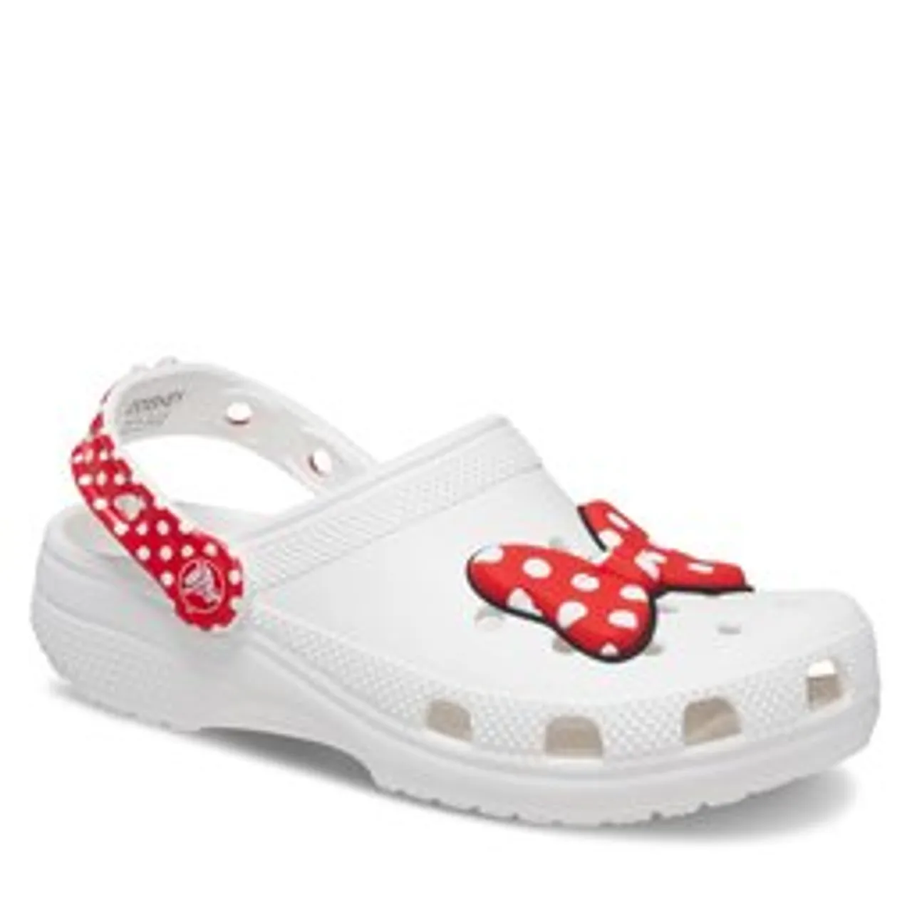 Pantoletten Crocs Classic Disney Minnie Mouse Clog T208710 White/Red 119