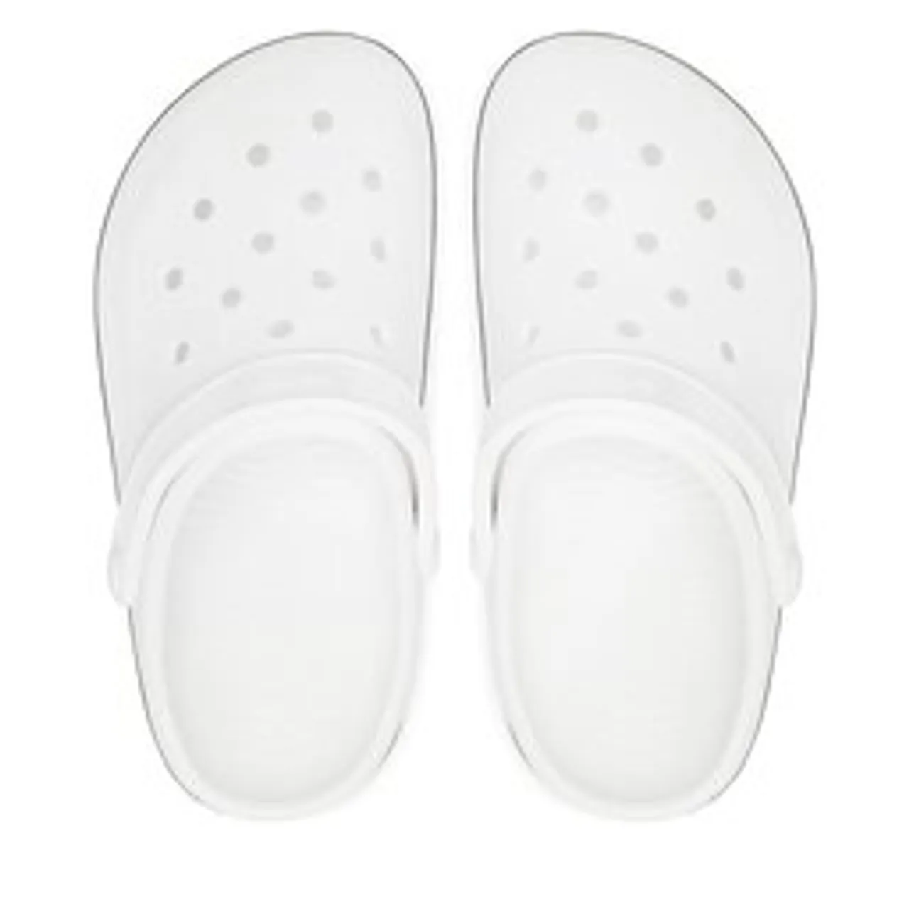 Pantoletten Crocs Crocs Crocband Clean Clog 208371 White 100