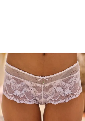 Panty LASCANA "Dalia" Gr. 36/38, weiß Damen Unterhosen Panties