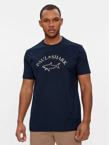 Paul&Shark T-Shirt 24411032 Dunkelblau Regular Fit