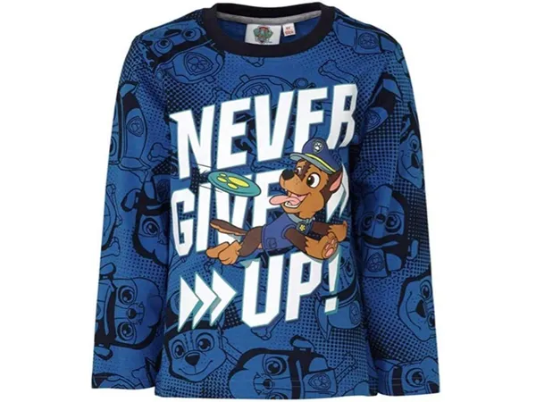 PAW PATROL Langarmshirt Paw Patrol Langarmshirt "Never give up