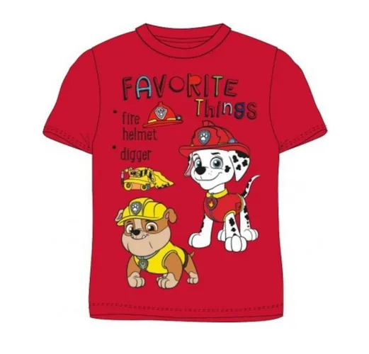 PAW PATROL T-Shirt PAW Patrol T-Shirt für Jungen, Kurzarm, Motiv: Favorite Things