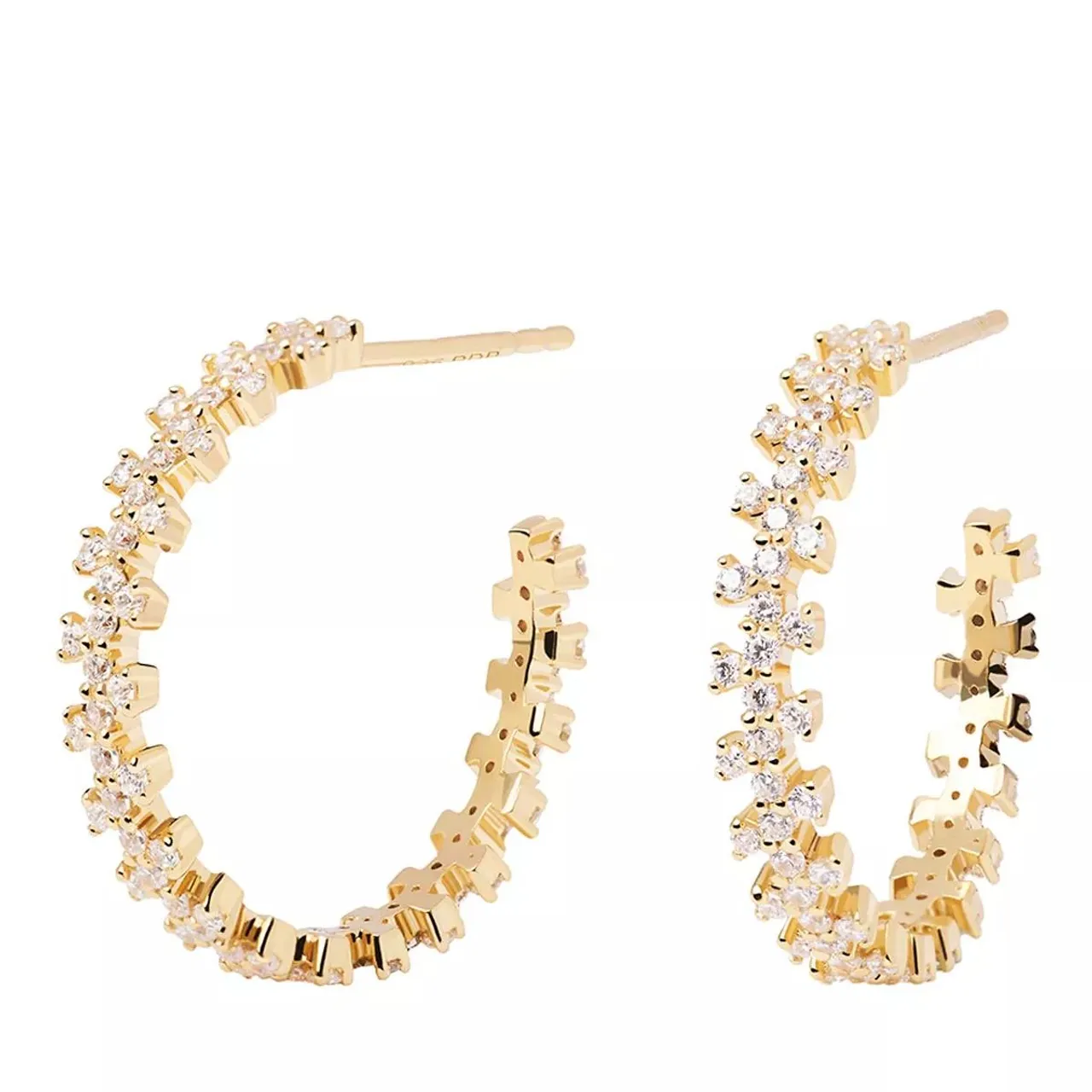 PDPAOLA Ohrringe - Crown Earrings - Gr. unisize - in Gold - für Damen