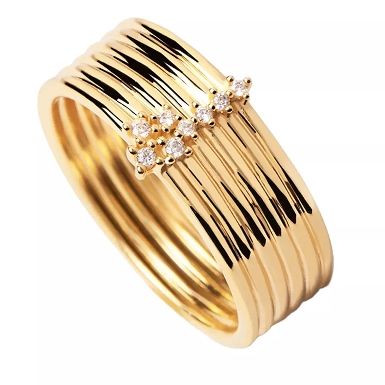 PDPAOLA Ring - Super Nova Ring - Gr. 54 - in Gold - für Damen