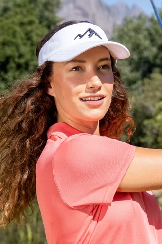 Pedham Damen Golf-Visier - Weiss