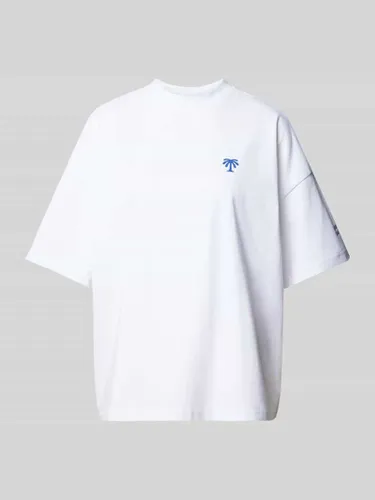 Pegador Oversized T-Shirt aus reiner Baumwolle Modell 'PALMYRA' in Weiss