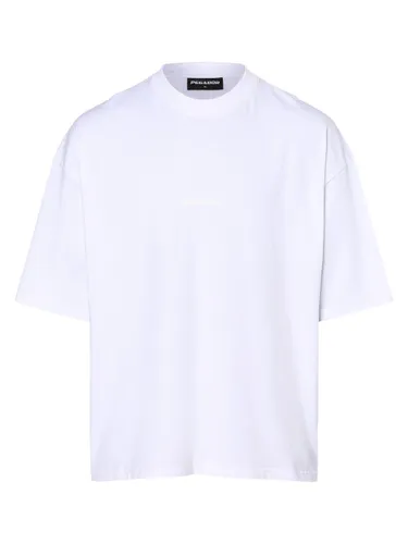 PEGADOR T-Shirt Herren Baumwolle Rundhals weiß bedruckt